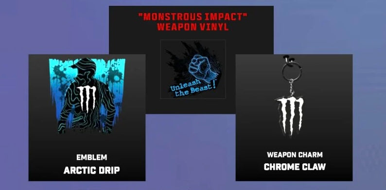 Monster Energy Monstrous Impact Pack