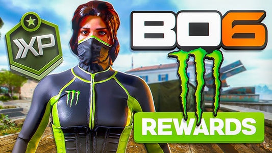 ULTIMATE Black Ops 6 Monster Energy Rewards Package + BONUS DOUBLE XP