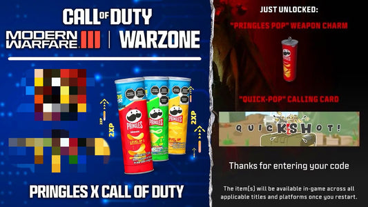 NEW: Pringles X MW3 Rewards