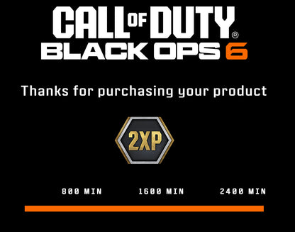 40 hours of Black Ops 6 Multiplayer DOUBLE XP