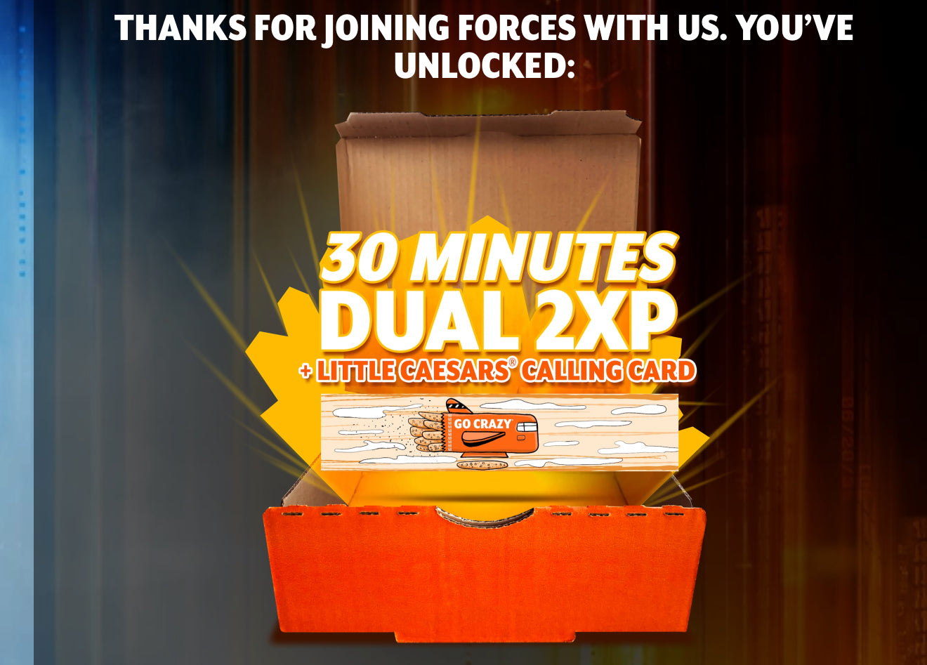 Little Caesars X Black Ops 7 Rewards Code