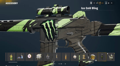 RARE: Combat Flannel Monster Energy Skin Set