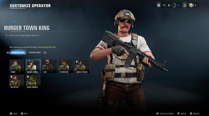 Warzone Burger Town Skin