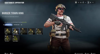 Warzone Burger Town Skin